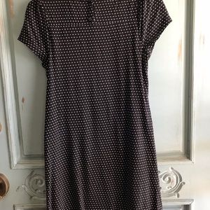 Maeve black and white dress